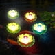thumbnail image 2 of Linterna solar de loto para exteriores (amarilla), luces flotantes para piscina, luces LED solares RGB con forma de flor de loto, lámpara flotante impermeable para estanque, jardín y piscina, 2 of 5