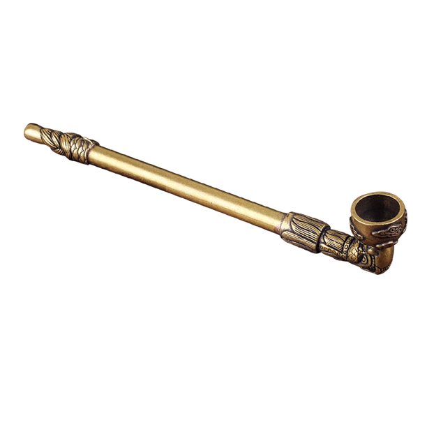 Sukalun Smoking Pipe Handmade Brass Smoke Pipe Perfect Beginner