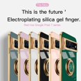 thumbnail image 5 of Funda para teléfono de coche, funda magnética galvanizada con soporte de anillo para Google Pixel 6a/7/7a/7 Pro/8/8 Pro, 5 of 5