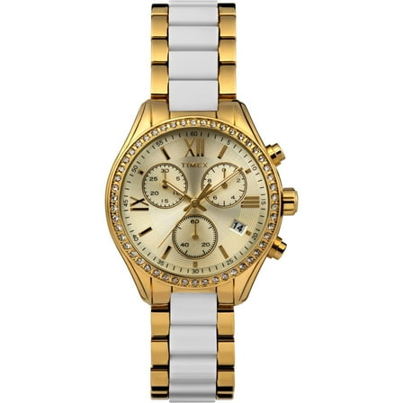 Timex Women's Dress 38mm Watch - Gold-Tone Bracelet Gold-Tone Dial Gold-Tone Case