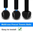 thumbnail image 4 of 16 Pelotas de Tenis para Patas de Muebles y Patas de Protección del Piso, Pelotas Deslizantes Universales Precortadas, Resistentes y Duraderas, 4 of 5