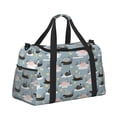 thumbnail image 2 of Easygdp Swan Princess On Lake Bolsa de Gimnasio, Bolsa de Viaje Duffel, Bolsa de Fin de Semana con Compartimentos, Bolsa de Mano para Noche, 2 of 7