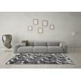 thumbnail image 3 of Ahgly Company Indoor Rectangle Abstract Gray Modern Area Rugs, 7' x 9', 3 of 4
