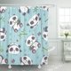 thumbnail image 1 of Cortina de Ducha ABPHQTO Oso de Bebé Panda Lindo 150x180 cm, 1 of 1