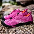 thumbnail image 4 of Mens Water Shoes Quick Drying Sneakers Beach Shoes Swimming Yoga Lightweight Walking Shoes Purple 5.5 UK, 4 of 7