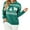 Green, variant on Ugly Christmas Sweaters for Women 2023 Christmas Reindeer Long Sleeve Pullover Round-Neck Casual Sweater Tops Holiday Sweater