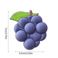 thumbnail image 3 of Adorable Fruit Cute Fridge Grape and Blueberry Locker Functional Whiteboard for Organization, 3 of 7