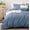 Flint Stone Blue, variant on Sleep Zone 90gsm Duvet Cover Set Twin/Twin XL Soft Microfiber Bedding with Zipper & Corner Ties, Pink