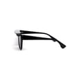 thumbnail image 3 of Flat Top Mob Plastic Top Visor Sunglasses All Black, 3 of 4