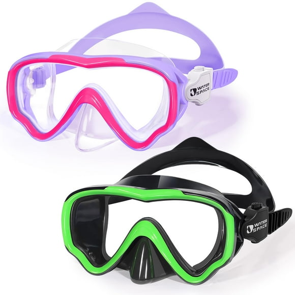 Pack de 2 gafas de natación Water Space para niños de 3 a 14 años
