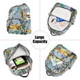 thumbnail image 5 of FORMRS Mini Backpack Purse for Women Travel Daypack Casual Shoulder Bag, Colorful Leaves, 5 of 7