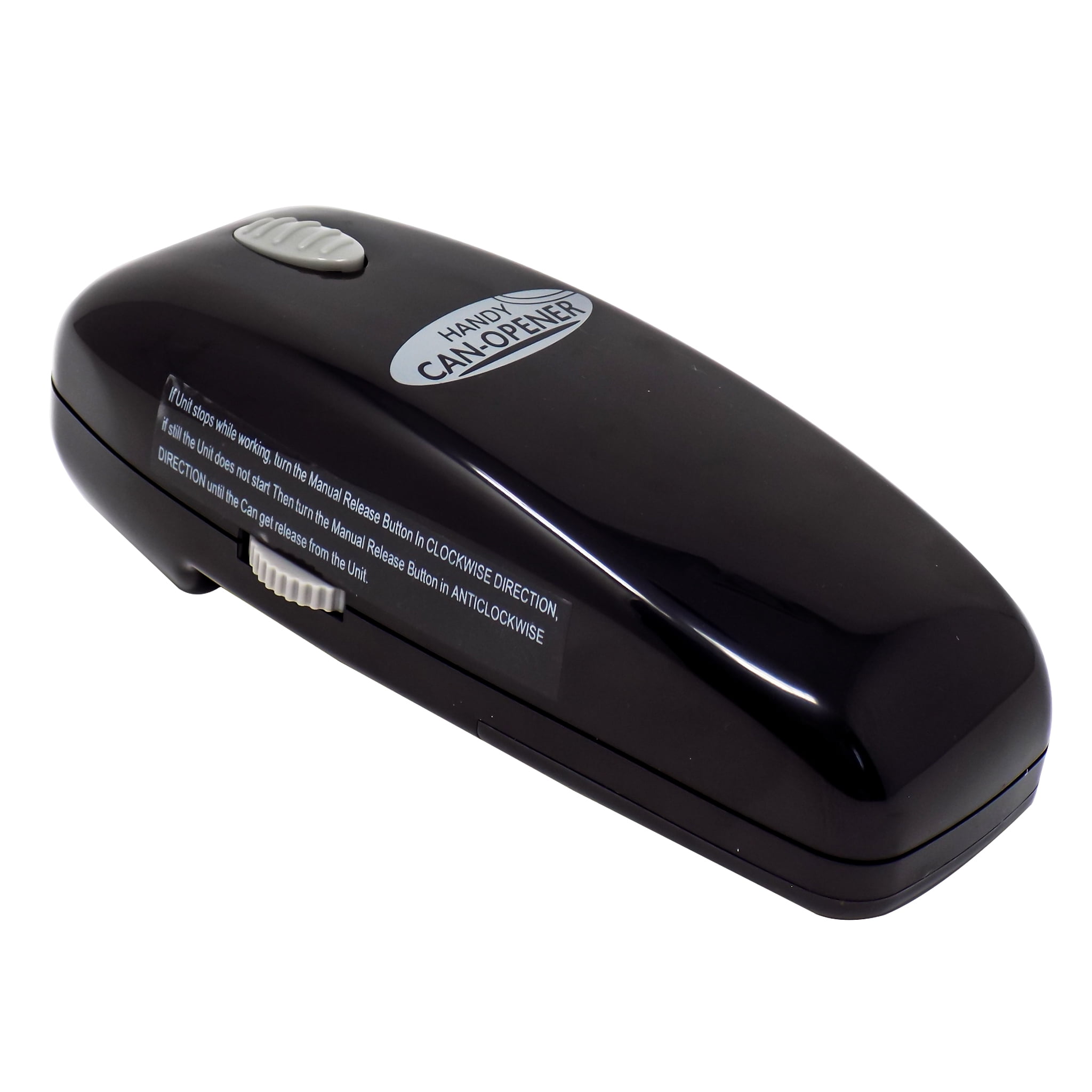 As Seen On TV Black Handy Can Opener Automatic One Touch Electric Can
