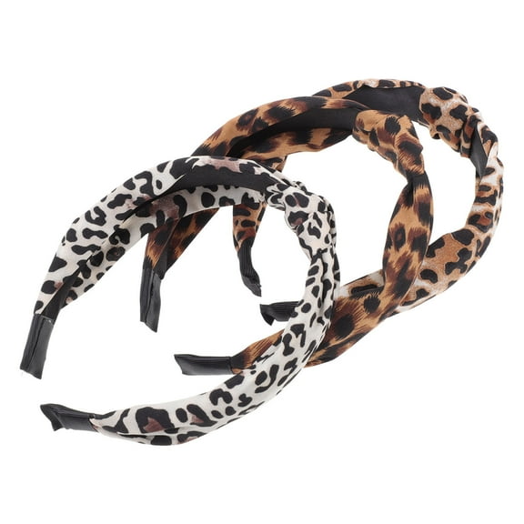 WRITWAA Women's Knotted Headband Set, 3-Pack Pattern Assorted Colors, Comfortable Hair Accessories