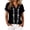 Black, variant on Womens Floral Embroidery Tops V Neck Short Sleeve Roll Cuff Linen T Shirts Relaxed Fit Casual Boho Style Daily Summer Gray S