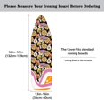 thumbnail image 6 of HELLHERO Ironing Board Cover Most Iron Boards Ironing Board Protector Cover Elastic Fasteners Polyester Adjustable Fastener(Mushrooms Daisies), 6 of 6