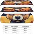 thumbnail image 5 of Likeej Dog Duvet Cover 3d Animal Printed Bedding Set 3pcs Microfiber Halloween Quilt Cover With Zipper Closure Double, 5 of 5