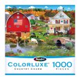 thumbnail image 4 of RoseArt - Colorluxe 1000-Piece - Country Charm - Adult Interlocking Puzzle, 4 of 6