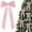 Pink, variant on NWOKYZGH 16Pcs Velvet Ribbon Bows Christmas Tree Decorations, Xmas Ornaments for Tree Home Party Front Door Wreath Holiday Decor