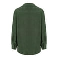 thumbnail image 4 of Delliss Fall Clothes For Woman Fashion Long Sleeve Fall Jacket Green XL, 4 of 6