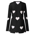 thumbnail image 4 of Birdeem Pull pour Femmes, Hauts Surdimensionnés, Sweat à Manches Longues Décontracté, Col en V, 4 of 6
