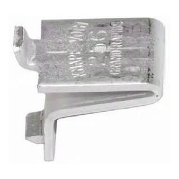 Knape And Vogt 256 3/4" Shelf Clip For Kv 233 And 255 Series Standards