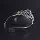 thumbnail image 4 of Tiara de cristal con diamantes de imitación para cumpleaños, corona de reina, diadema para graduación, peines para el cabello, broche para recuerdo de fiesta de cumpleaños número 18 de niña, 4 of 7