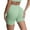 Light Green, variant on Women Workout Impact Shorts, Seamless Fitness Yoga Shorts Lift Running Yoga Pants High Bounce Quick Drying Athletic Shorts(XL, Green)