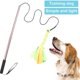 thumbnail image 5 of Juguetes interactivos para perros que persiguen el rompecabezas de la cola y el juguete de entrenamiento, oro rosa, 5 of 5