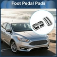 thumbnail image 2 of Unique Bargains 2 Pcs Pédales Automatiques pour Ford Focus 3 2012-2016 en Acier Inoxydable Ton Argenté, 2 of 6