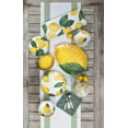 thumbnail image 2 of TarHong Lemon Fresh Figural Lemon Shaped Platter, 17.3" x 12", Melamine, 2 of 2