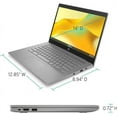 thumbnail image 5 of HP Chromebook 14" HD Laptop (Intel Celeron N4120, 4GB RAM, 64GB eMMC, Chrome OS), 5 of 5