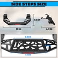 thumbnail image 6 of Side Steps Running Boards for 2021-2023 Ford Bronco 2 Door Add On to Rock Rail, 6 of 11