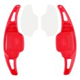 thumbnail image 1 of Steering Wheel Paddle Shifter Extensions Covers For Chevy Camaro 12-15 Red, 1 of 12