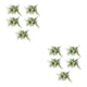thumbnail image 3 of Ounissouiy Arreglo floral artificial realista de 5 piezas Durabilidad duradera blanco 2Conjunto, 3 of 6