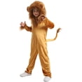 thumbnail image 4 of Seasons Child Lion Costume Animal Pretend Cosplay Costume for Kids, Size (2-4T), 4 of 7