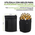 thumbnail image 3 of Hielera Térmica Portátil Plegable Hikeo XL de 20 Litros con Asiento, 3 of 9