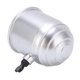 thumbnail image 4 of Tapa de bola de barra de remolque Cubierta protectora de enganche de remolque universal Accesorios para automóviles con perilla para RVB (CP-0235 plateado), 4 of 5