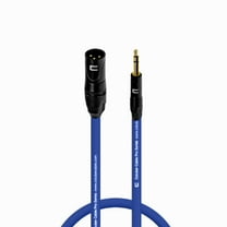 Coluber Cable - Balanced XLR Cable Male to 3.5mm TRS Pro Audio Connector