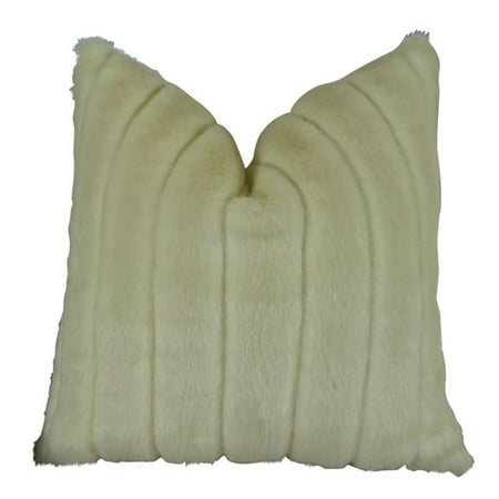 Plutus Fancy Mink Handmade Throw Pillow Double Sided 22 X 22