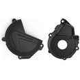 thumbnail image 1 of Polisport Clutch/Ignition Cover Kit, Black, 1 of 2