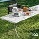 thumbnail image 2 of Mesa Plegable 180cm Portatil Portafolio Evento Fiesta Jardin KingsHouse 300163, 2 of 9