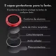 thumbnail image 5 of Protector Mica Lente Cámara Para iPhone Individual Metal, 5 of 8