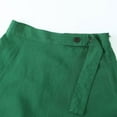 thumbnail image 5 of Sngxgn Women's High Waist Mini A-Line Short Skirt(Green,L), 5 of 5