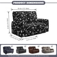 thumbnail image 6 of TSOVTHRID Sun Moon Star Planet Print 6-Piece Loveseat Recliner Slipcover Stretch Recliner Sofa Cover with Side Pocket Couch Furniture Protector for Dogs, 6 of 7