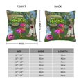 My Singing Monsters Throw Pillow Cover 26x26 Decorative Pillowcase Soft