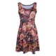 thumbnail image 2 of de de Informales Florales para Mujer de de de Sin Sundress L Salvador Vestido de playa de las mujeres, 2 of 6