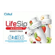 Cirkul LifeSip Flavor Cartridge Variety Pack, Drink Mix, 6-Pack (2 Fruit Punch, 2 Strawberry Kiwi, 2 Honeycrisp Apple)