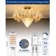 thumbnail image 2 of Bombillas LED GOHDLAMP G9 regulables de 4 W (40 W halógenas) 2700 K 400 lm, 2 of 6