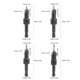 thumbnail image 4 of Broca Avellanada, Vástago Hexagonal Broca Avellanada Hilos Transparentes 4 Piezas Mano De Obra Fina Para Tornillos De Cabeza Plana, 4 of 7