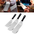 thumbnail image 1 of Stainless Steel Steak Fried Shovel Leaky Spatula Pizza Peel Spade Kitchen Tool, 1 of 9
